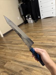 Fujin VG10 240mm Gyuto Knife with Lacquer Handle