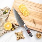 Seido 8" Inferuno Gyuto Damascus Chef Knife