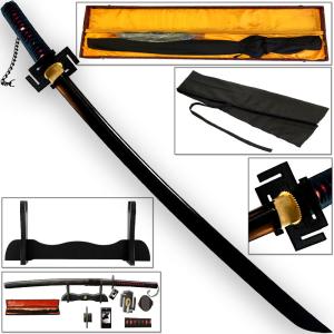 Ichigo Kurosaki Katana Tensa Zangetsu Sword 1045 Steel