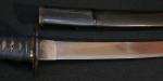 Edo Wakizashi Sword with Frosty Cutting Edge