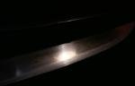 Edo Wakizashi Sword with Frosty Cutting Edge