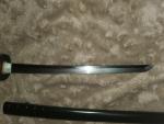 Rick Barrett Black & Gold Wakizashi Knife