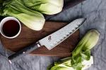 MIYABI Kaizen 7-Inch Hollow Edge Santoku Knife