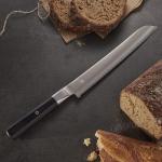 Miyabi Koh 9-Inch Bread Knife, Black/Stainless Steel