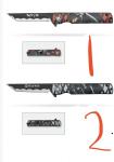 Ichigo or Rukia Bleach Pocket Knife 9”