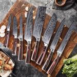 Seido Master Chef 8-Piece Knife Set