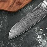 Seido 7-Piece Damascus Steel Kitchen Knife Set
