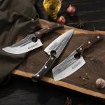 Seido 3-Piece High-Carbon Butcher Knife Set