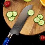 Seido 7-Piece Damascus Steel Kitchen Knife Set