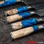 Seido 7-Piece Damascus Steel Kitchen Knife Set