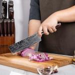 Seido 5-Piece Damascus Master Chef Knife Set