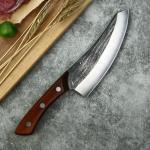 Seido 5-Piece Butcher Knife Set with Mahogany Handles