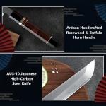 Seido Sakimaru Takohiki 10" Japanese Knife with Saya