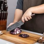 Seido 5-Piece Damascus Master Chef Knife Set