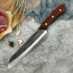 Seido 5-Piece Butcher Knife Set with Mahogany Handles