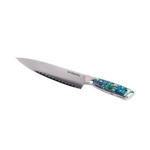 Seido Awabi Gyuto Knife with Damascus Steel