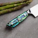 Seido Awabi Gyuto Knife with Damascus Steel