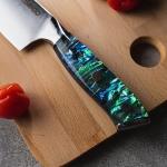 Seido Awabi Gyuto Knife with Damascus Steel