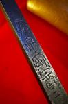 1600s Japanese Yari Hand Forged Spear with Hamon