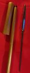 1600s Japanese Yari Hand Forged Spear with Hamon