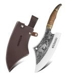Seido Knives Tora Tsuki Cleaver - High-Carbon Steel