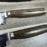 Shun Premier 7-Piece Knife Set Silver Tan