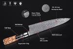 Seido Gyuto 8-Inch Japanese Chef Knife