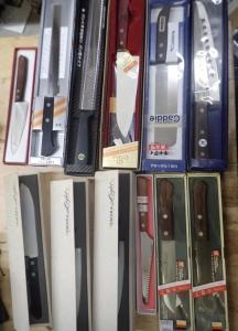 Set of 12 Japanese Kitchen Knives