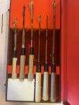 6-Piece Japanese Knife Set: Deba, Nakiri, Yanagiba & More