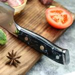 Seido Takoizu 8" Gyuto Chef Knife in Black Turquoise