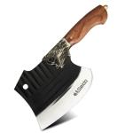 Seido Doragon Bone Cleaver Knife with Rosewood Handle