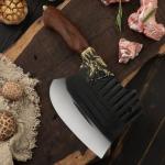 Seido Doragon Bone Cleaver Knife with Rosewood Handle
