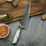 Seido Takoizu Gyuto Chef Knife - Damascus Steel Blade