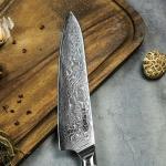 Seido Takoizu Gyuto Chef Knife - Damascus Steel Blade
