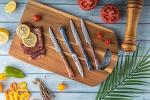 Seido Kaze VG10 Damascus Steel Steak Knife Set