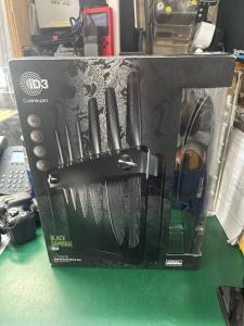 Black Samurai Sakai Knife Block Set - 7pc