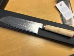 Miyabi Birchwood SG2 7" Santoku Knife