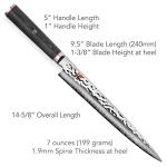 Miyabi Mizu 9.5-Inch SG2 Slicing Knife