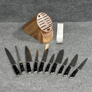 Shun Kaji 11-Piece Knife Set with Honing Steel