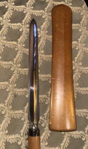 1600s Japanese Yari Hand Forged Spear with Hamon