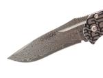 G. Sakai Seki Japan Damascus Folding Pocket Knife