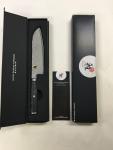 MIYABI 5000MCD67 Black Santoku Knife