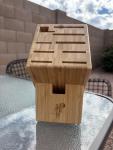Miyabi Bamboo Knife Block for 10 Knives