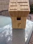 Miyabi Bamboo Knife Block for 10 Knives