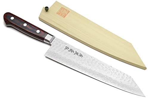 Yoshihiro VG-10 Damascus Kiritsuke Chef Knife