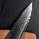 Seido 8" Inferuno Gyuto Damascus Chef Knife