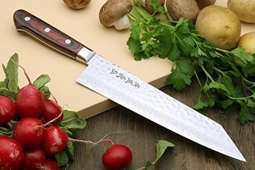 Yoshihiro VG-10 Damascus Kiritsuke Chef Knife