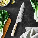 Miyabi Birchwood 7-Inch Rocking Santoku Knife
