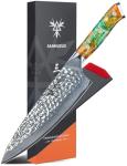SANMUZUO 8" Professional Hammered Chef Knife