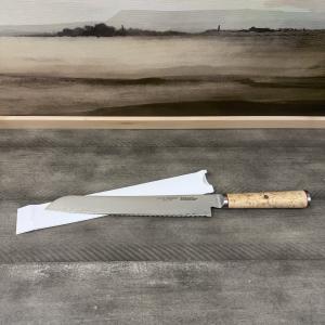 Miyabi Birchwood 9” Bread Knife - Multicolor